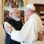 पोप फ्रांसिस से गर्मजोशी से मिले मोदी