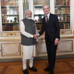 नरेंद्र मोदी से मिले नॉर्वे के प्रधानमंत्री