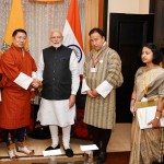 भूटान में विपक्षी नेता मोदी से मिले