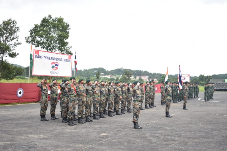 भारत और थाइलैंड में सैन्य अभ्यास