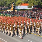 दिल्ली पुलिस की मार्चिंग