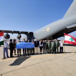 भारत ने बेरूत में सहायता पहुंचाई