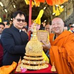 मंगोलिया में बुद्ध अवशेषों का स्वागत