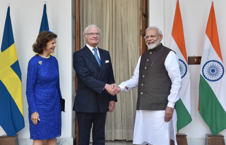 प्रधानमंत्री नरेंद्र मोदी से मुलाकात