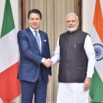 इटली के प्रधानमंत्री से मिले मोदी