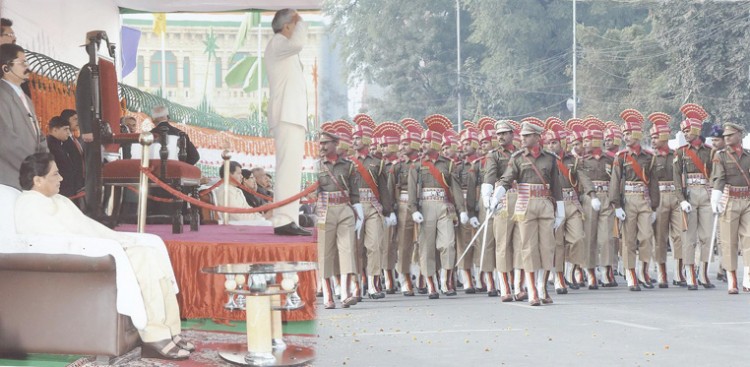 लखनऊ में गणतंत्र दिवस परेड-republic day parade in lucknow